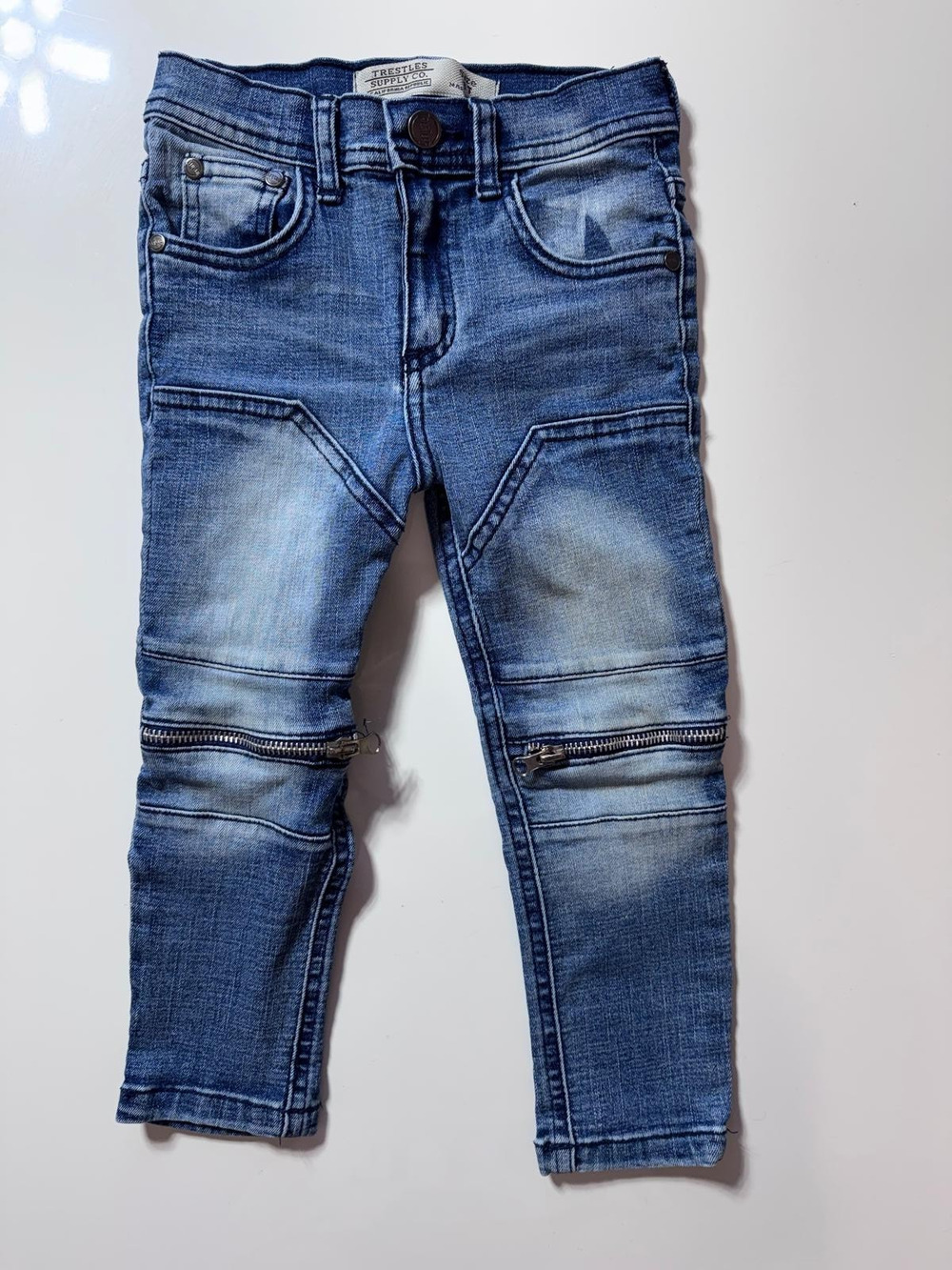Trestles Supply Co Toddler Jeans Size 3T Blue Denim California Style New